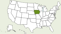 iowa state map