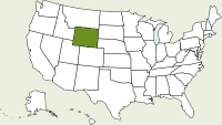 wyoming state map